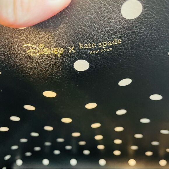 Disney X Kate Spade New York Minnie Mouse Tote Bag With Wristlet Reversible Bag - Picture 7 of 15